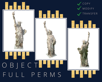 Second Life Marketplace - [ Object ] - Statue of Liberty - DEMO
